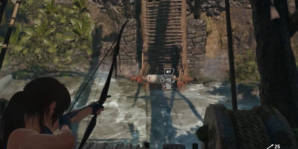 古墓丽影9秘鲁古墓吊桥怎么过