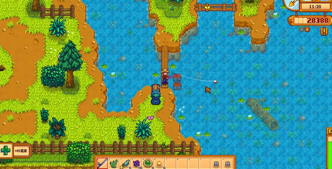 星露谷物语钓鱼怎么玩