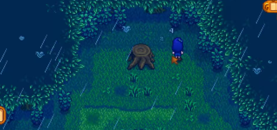 星露谷物语硬木怎么弄