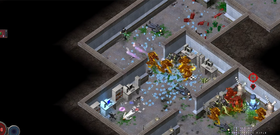 孤胆枪手1第五关的七号枪在哪