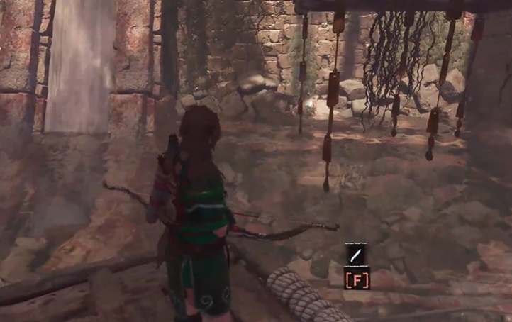 古墓丽影开始那个水闸门怎么过