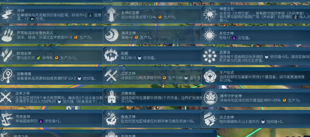 文明6越南万神殿选什么