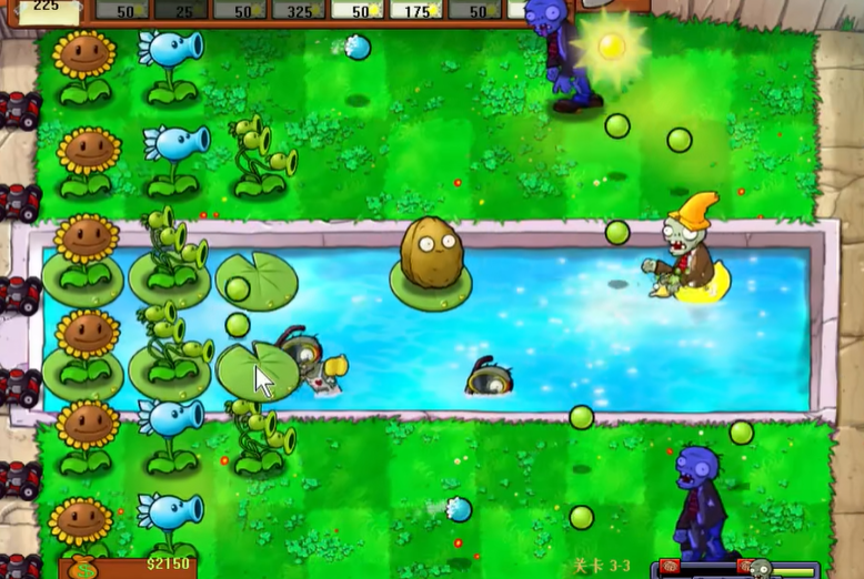 植物大战僵尸95版3-3关怎么过
