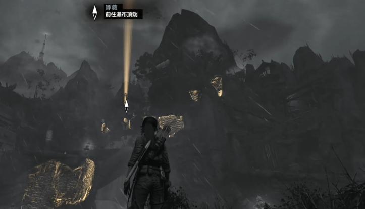 古墓丽影怎么前往瀑布顶端