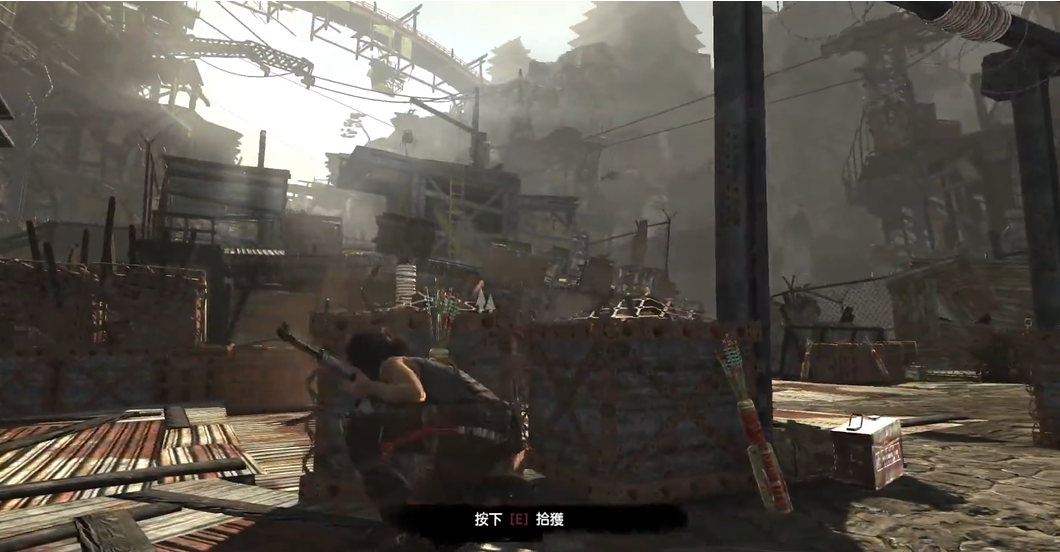 古墓丽影9贫民窟缆车怎么动