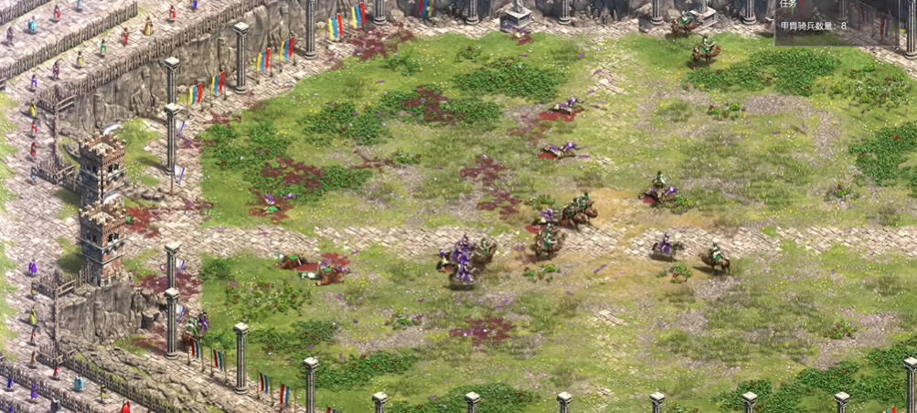 帝国时代2甲胄骑兵怎么打