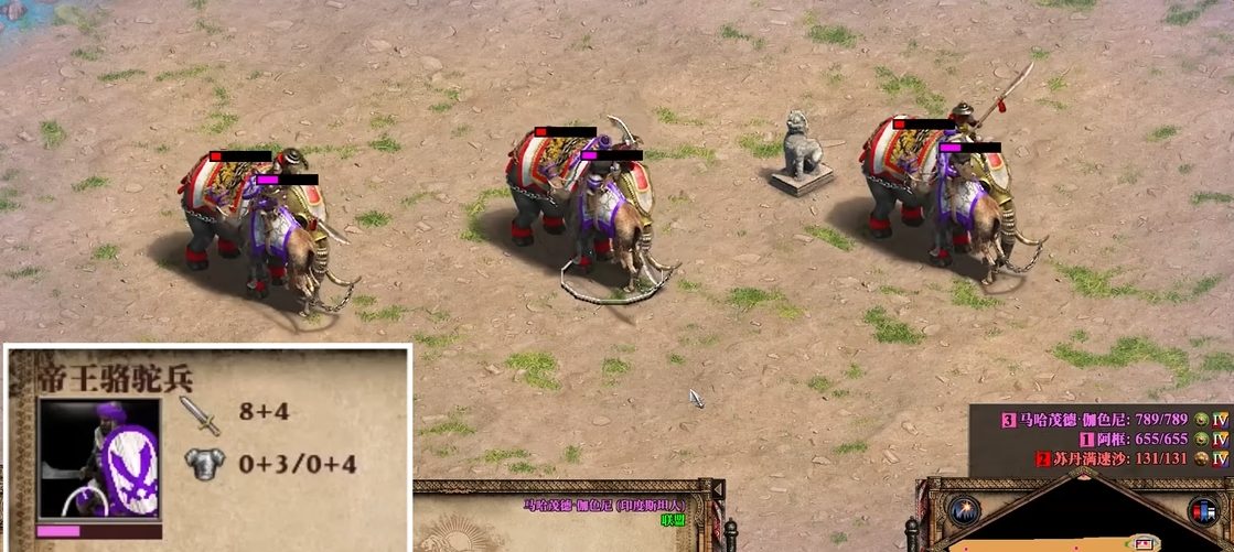 帝国时代2帝王骆驼怎么玩