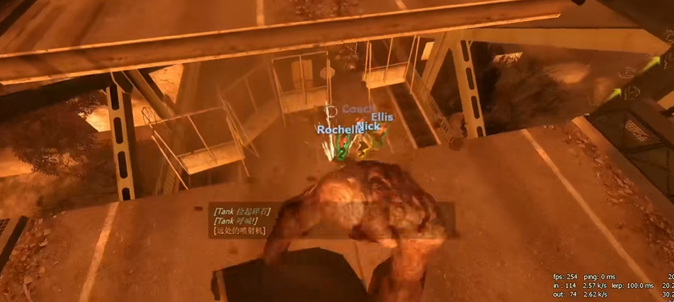 求生之路2tank怕什么武器