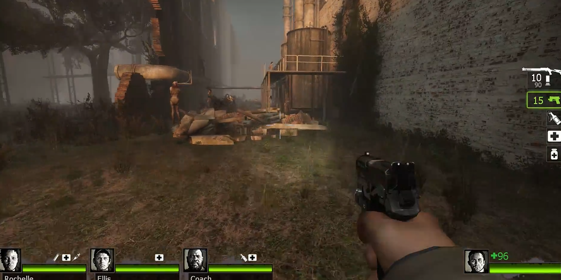 求生之路2暴风骤雨第一关怎么打