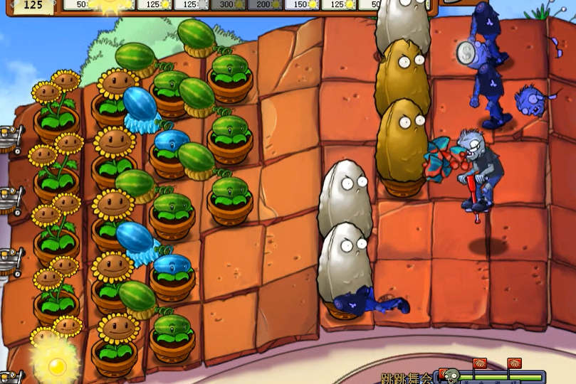 植物大战僵尸跳跳僵尸怎么打