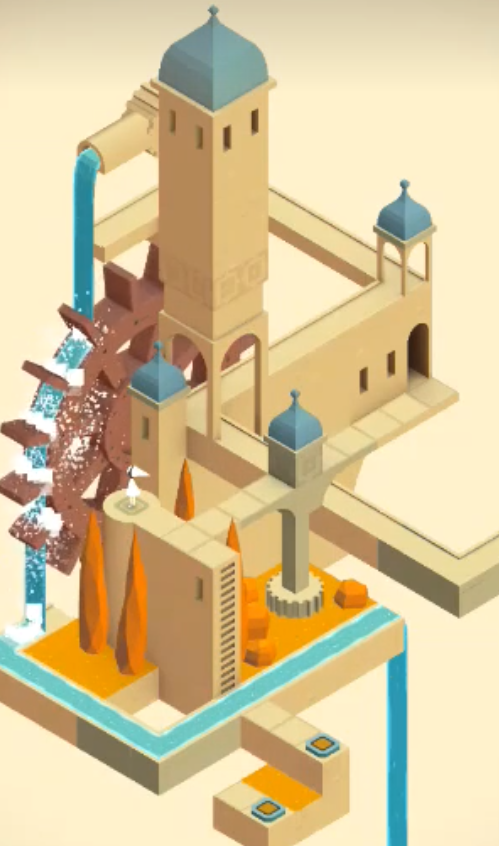 纪念碑谷三根柱子那关怎么过