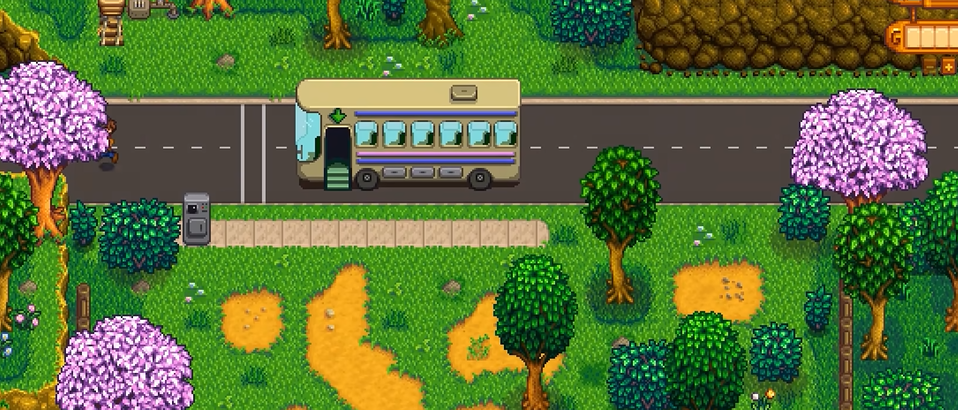 星露谷物语大巴车怎么开启