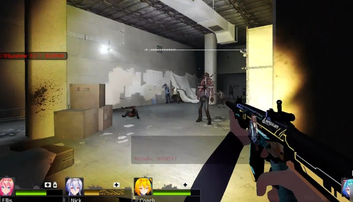 求生之路2商场怎么上三楼