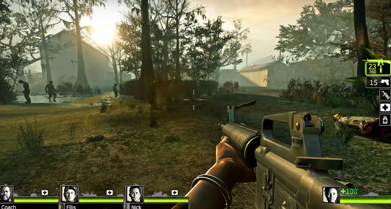 求生之路2河畔怎么过