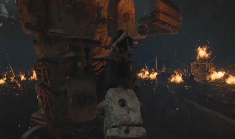 古墓丽影藏骨堂古墓怎么过去