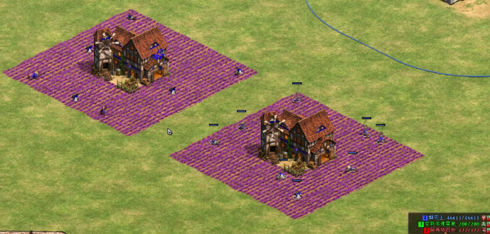 帝国时代2怎么快速种田