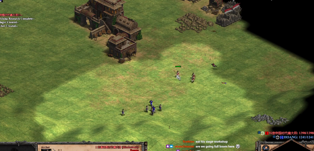 帝国时代2如何快速升封建