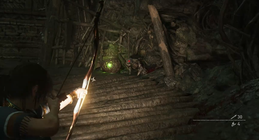 古墓丽影岩灰坑怎么过