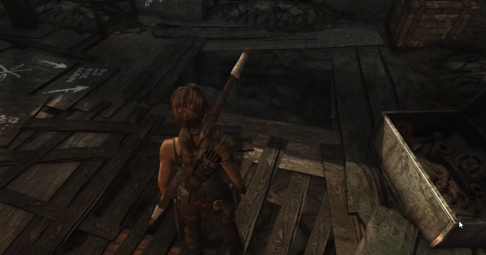 古墓丽影9第一章怎么逃出水井