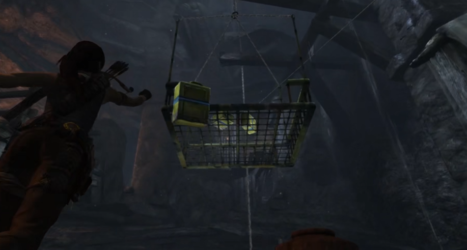 古墓丽影9第一章怎么逃出水井