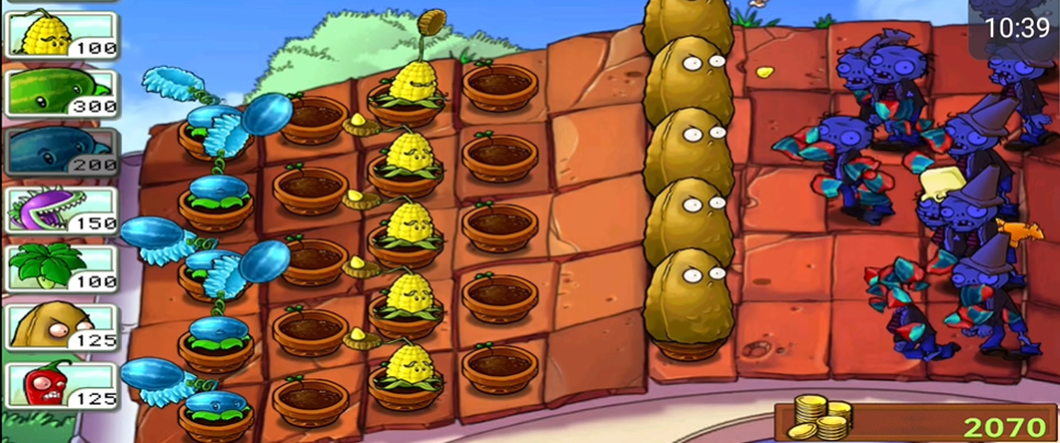 植物大战僵尸坚不可摧屋顶怎么过