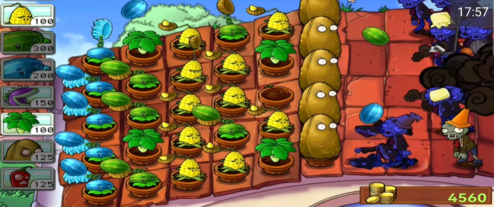 植物大战僵尸坚不可摧屋顶怎么过