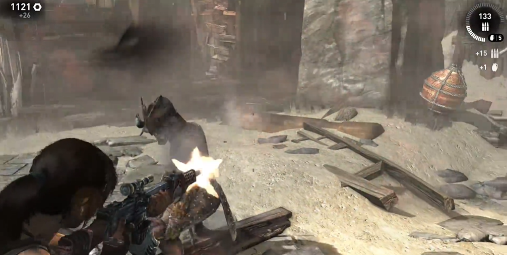 古墓丽影9一堆武士那里怎么过