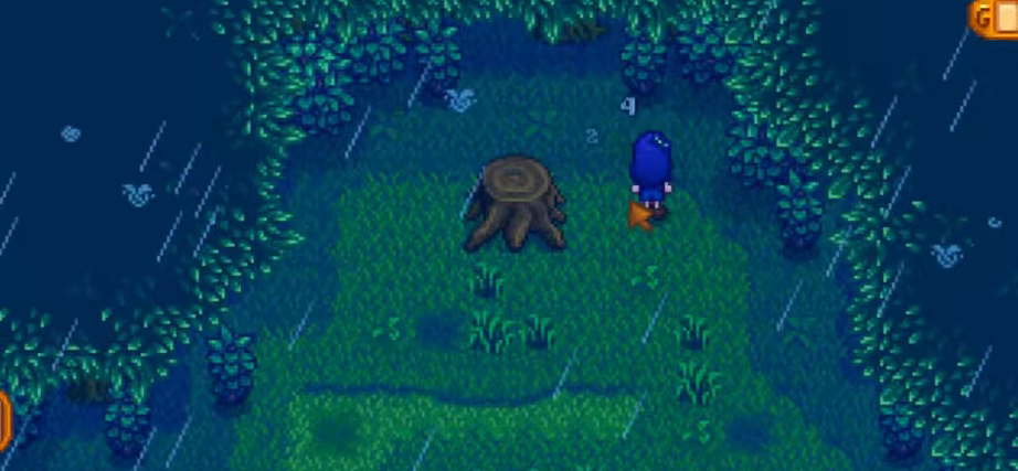 星露谷物语如何得到硬木