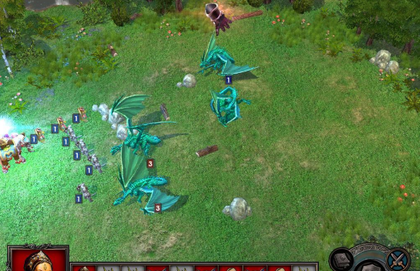 英雄无敌5如何分兵