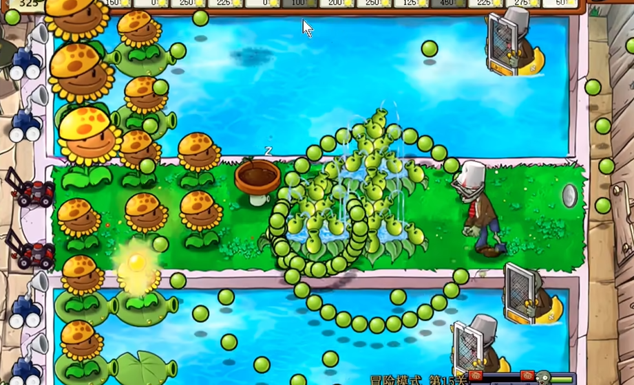 植物大战僵尸15关怎么过