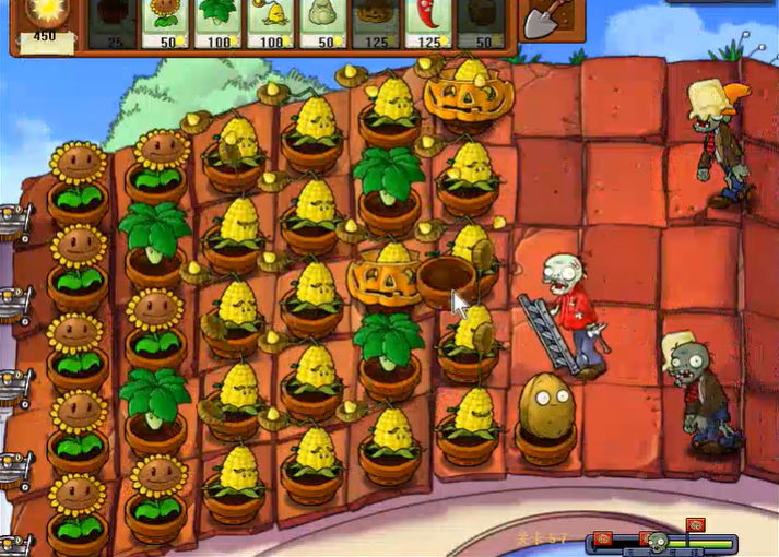 植物大战僵尸5一7怎么过