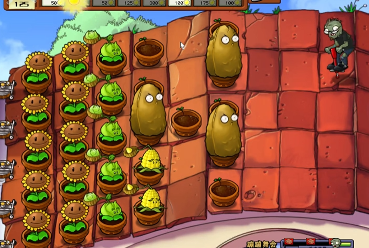 植物大战僵尸中蹦蹦舞会怎么过