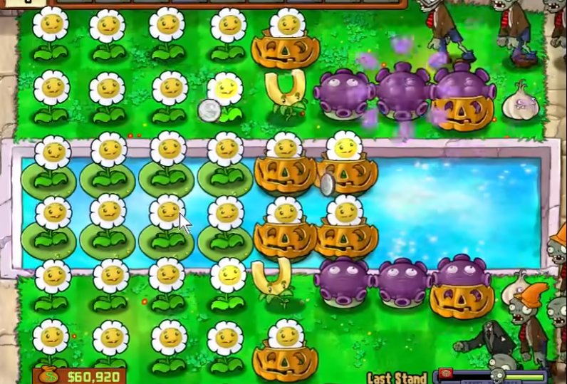 植物大战僵尸刷钱阵法怎么搭配的