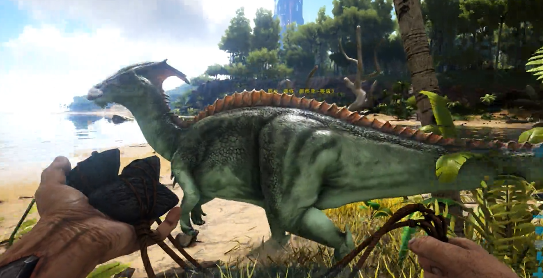 方舟生存进化怎么驯化副栉龙