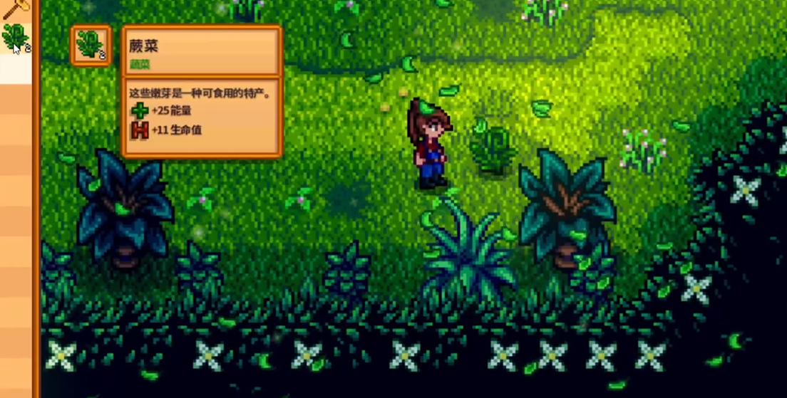 星露谷物语蕨菜在哪里获得