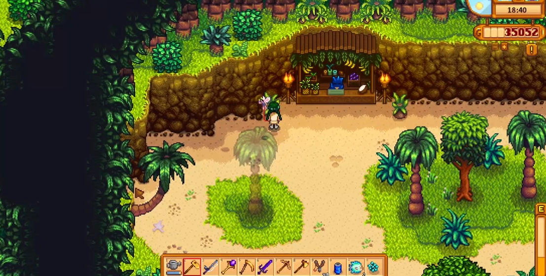 星露谷物语姜岛交易商店怎么开启