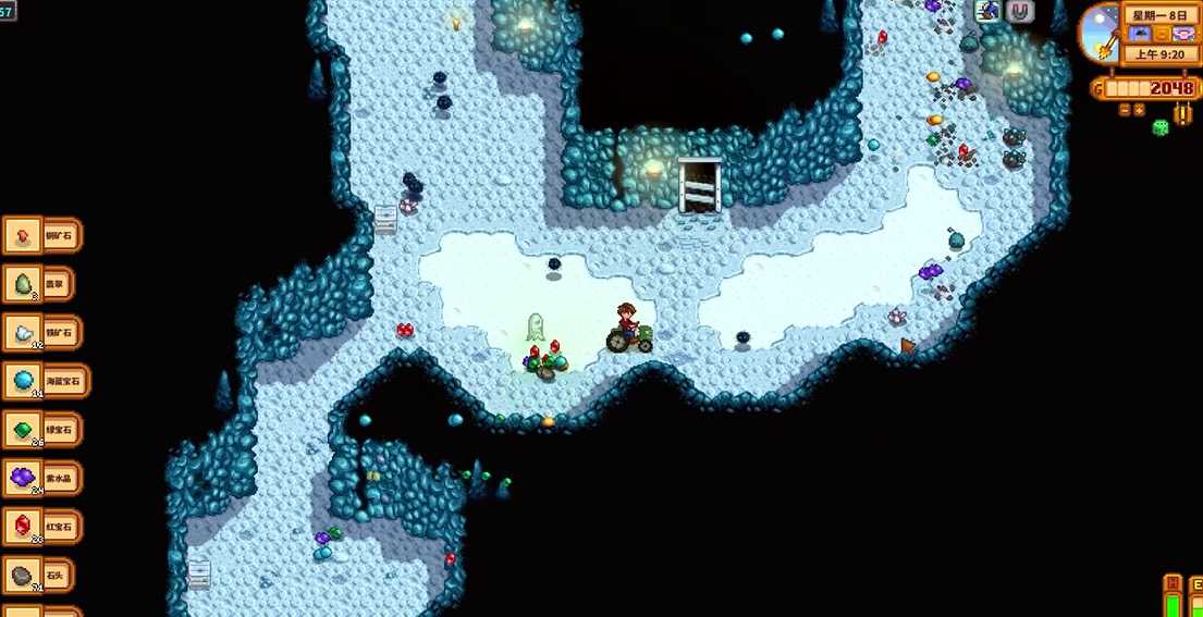 星露谷物语蓝宝石怎么得