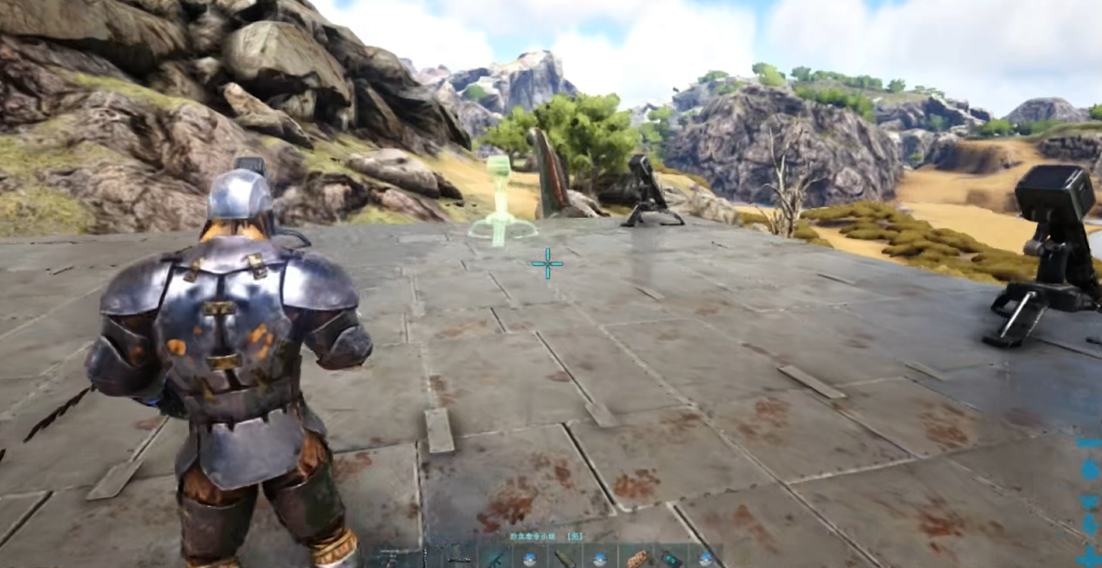 方舟生存进化自动炮台怎么用