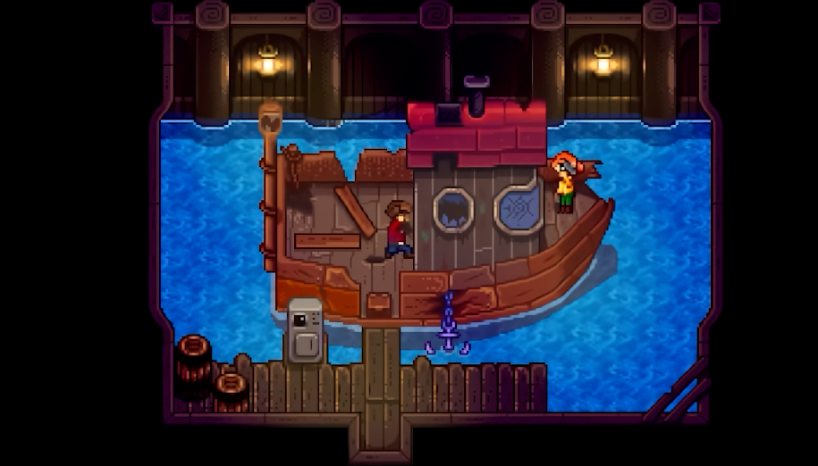 星露谷物语姜岛怎么走