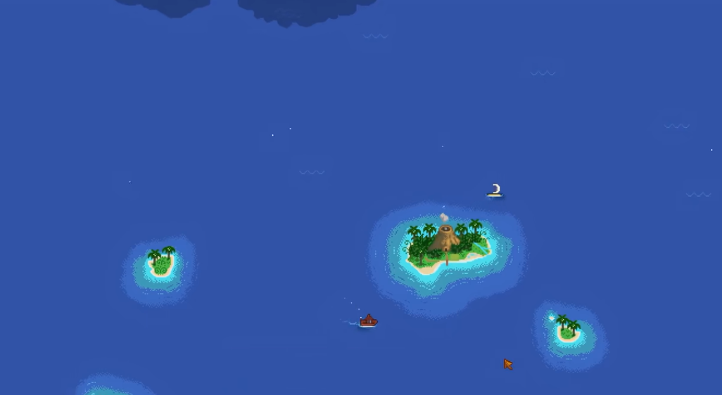 星露谷物语姜岛怎么走