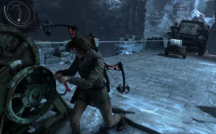 古墓丽影矿场一关怎么过