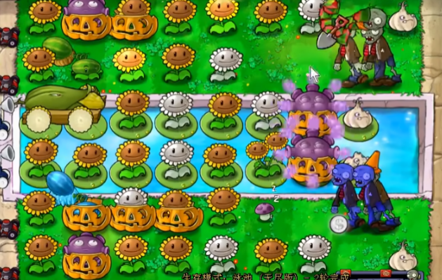 植物大战僵尸泳池无尽版怎么打