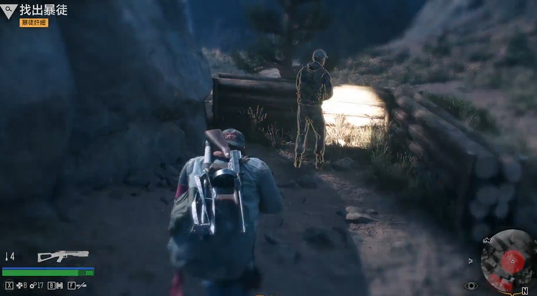 往日不再消灭暴徒营地门怎么开