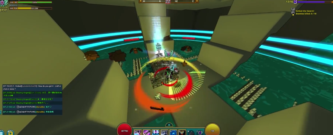 宝藏世界如何刷人物等级的