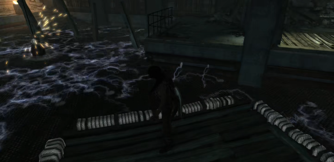 古墓丽影中电实验室怎么过