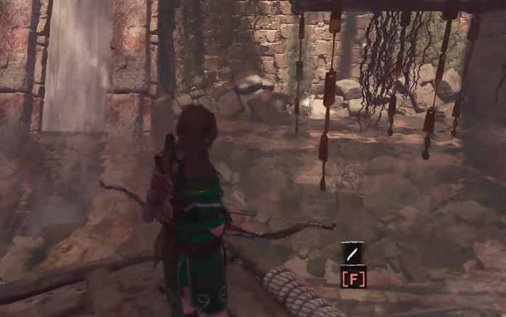 古墓丽影怎么抬起水闸门