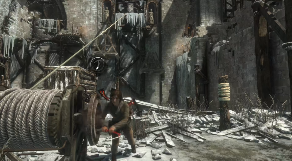 古墓丽影崛起邪恶溪谷大门怎么开