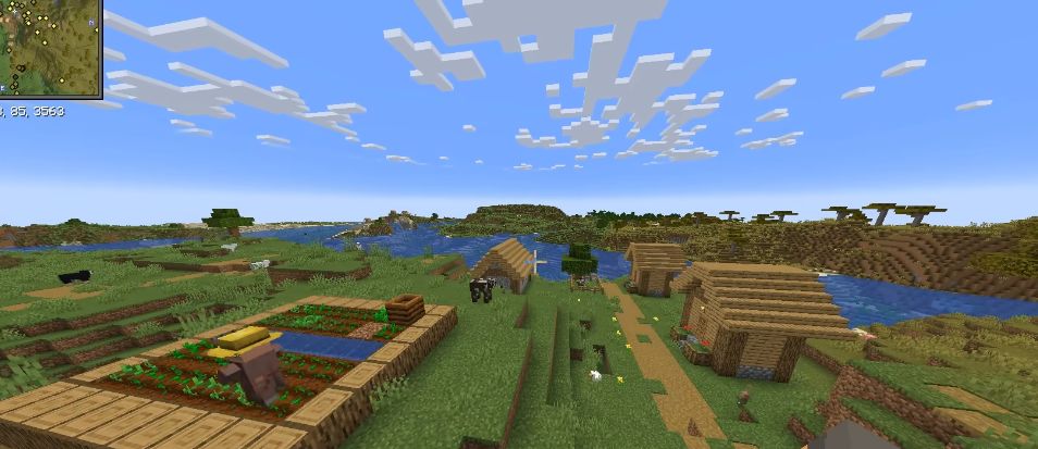 我的世界怎么建造村庄