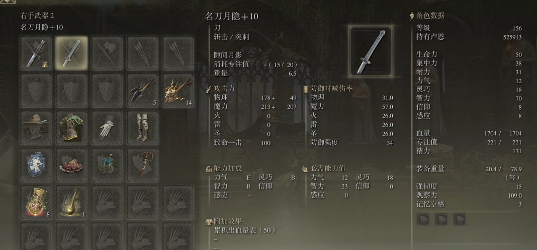 艾尔登法环最强套装排名前十是什么