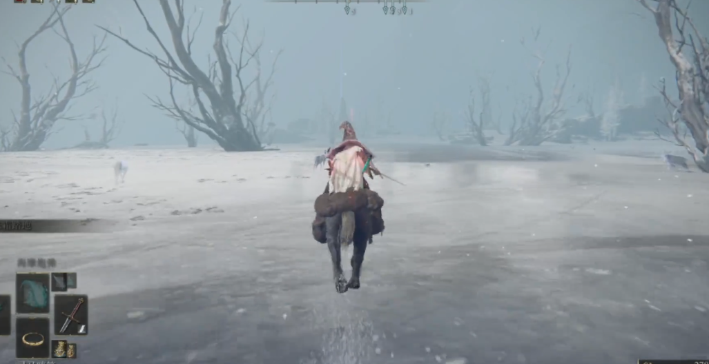 艾尔登法环雪山地图怎么去